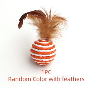 Cat scratching toy sisal tease cat ball
