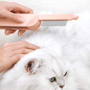 Pet Cat Dematting Comb Grooming Styling Hair Removal Dense Teeth Massage Comb