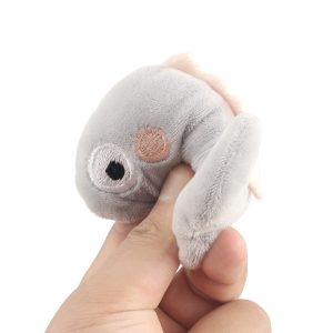 6pcs lot Cute Dinosaur Plush Cat Toy