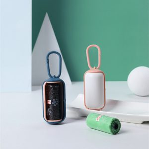 Portable Cat Garbage Bag Holder Pet Poop Bags Carrier Dispenser