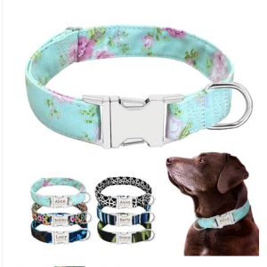 Cat Collar Lettering Anti-lost Tag Small Large Traction Rope Collar Bell Tag Custom