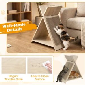 Multi-Functional Cat Scratcher with Tunnel and Lounge