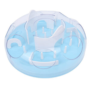 Interactive Cat Puzzle Feeder, Blue