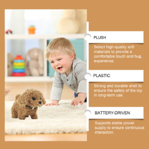 Interactive Plush Puppy Toy