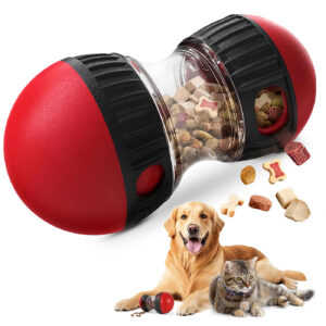 Adjustable Dog Treat-Dispensing Puzzle Ball