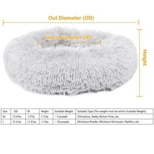 Cozy Fleece Dog & Cat Nest Bed, Large