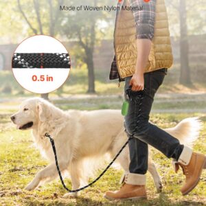 6 ft Rope Dog Leash with Padded Handle, 1/2 in