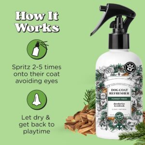 Dog Deodorizing Spray, Fir & Cedar, 8 fl oz