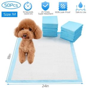50-Count Dog Training Pads