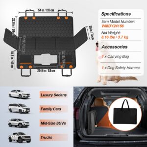 Waterproof Dog Car Seat Cover, 54 x 25.6 Inch