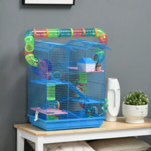 5-Tier Hamster Cage with Tunnels