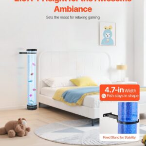Sensory Bubble Tube Lamp, 16-Color Aquarium Light