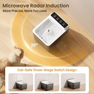Automatic Pet Water Fountain with Motion Sensor